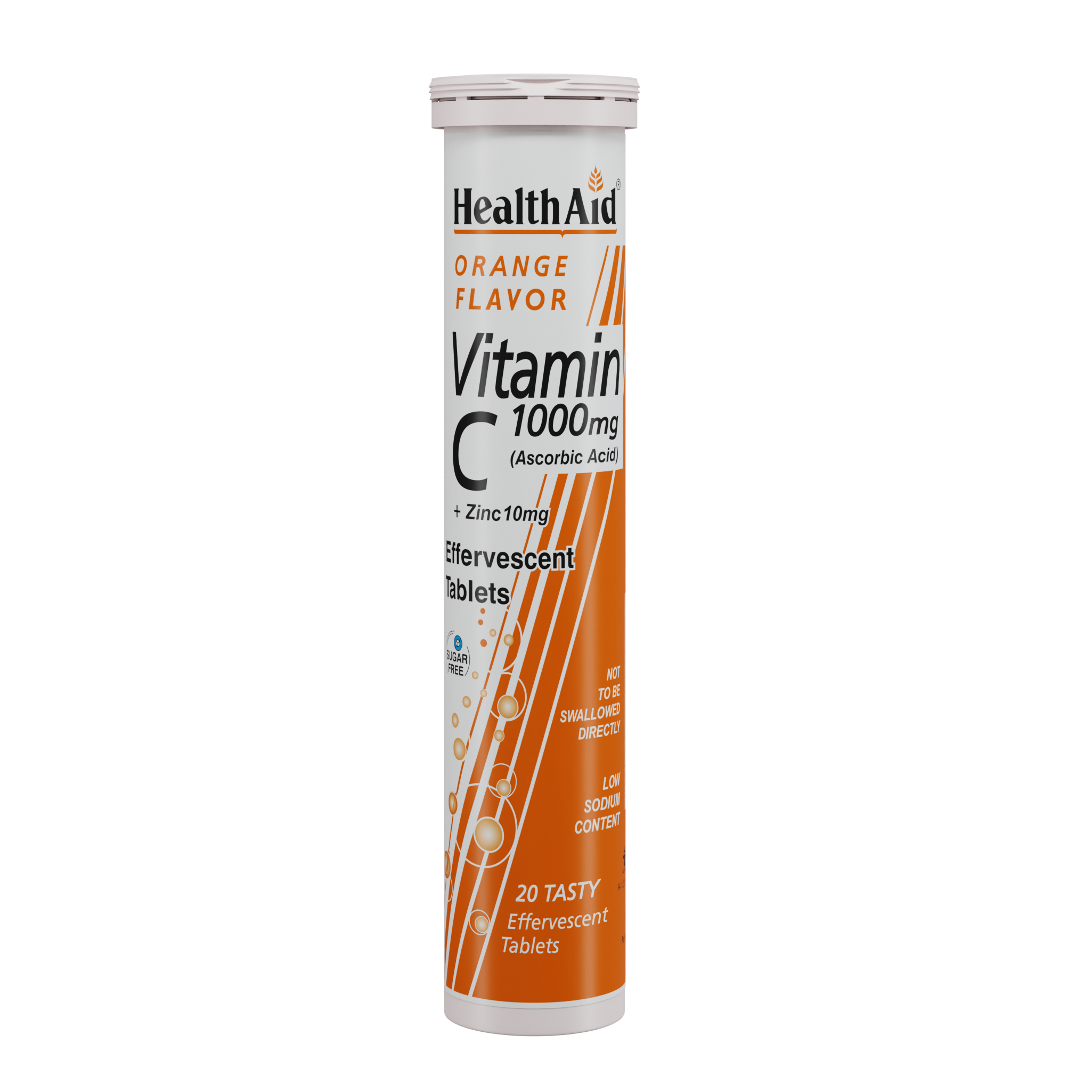 Vitamin C (1000mg) + Zinc(10mg) Effervescent Tablets